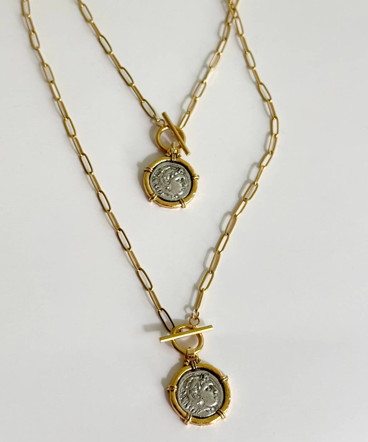 Greek Coin Necklace