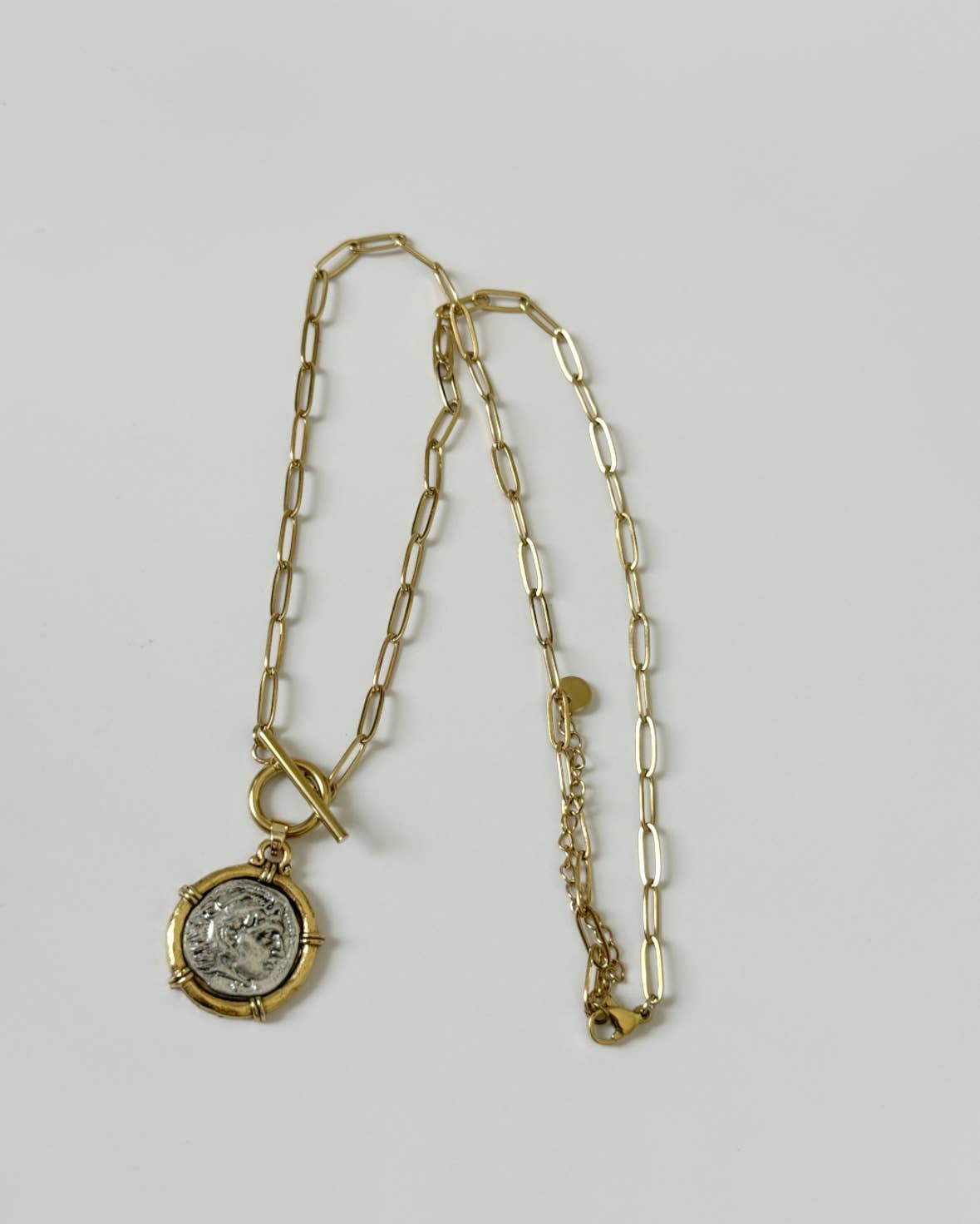 Greek Coin Necklace