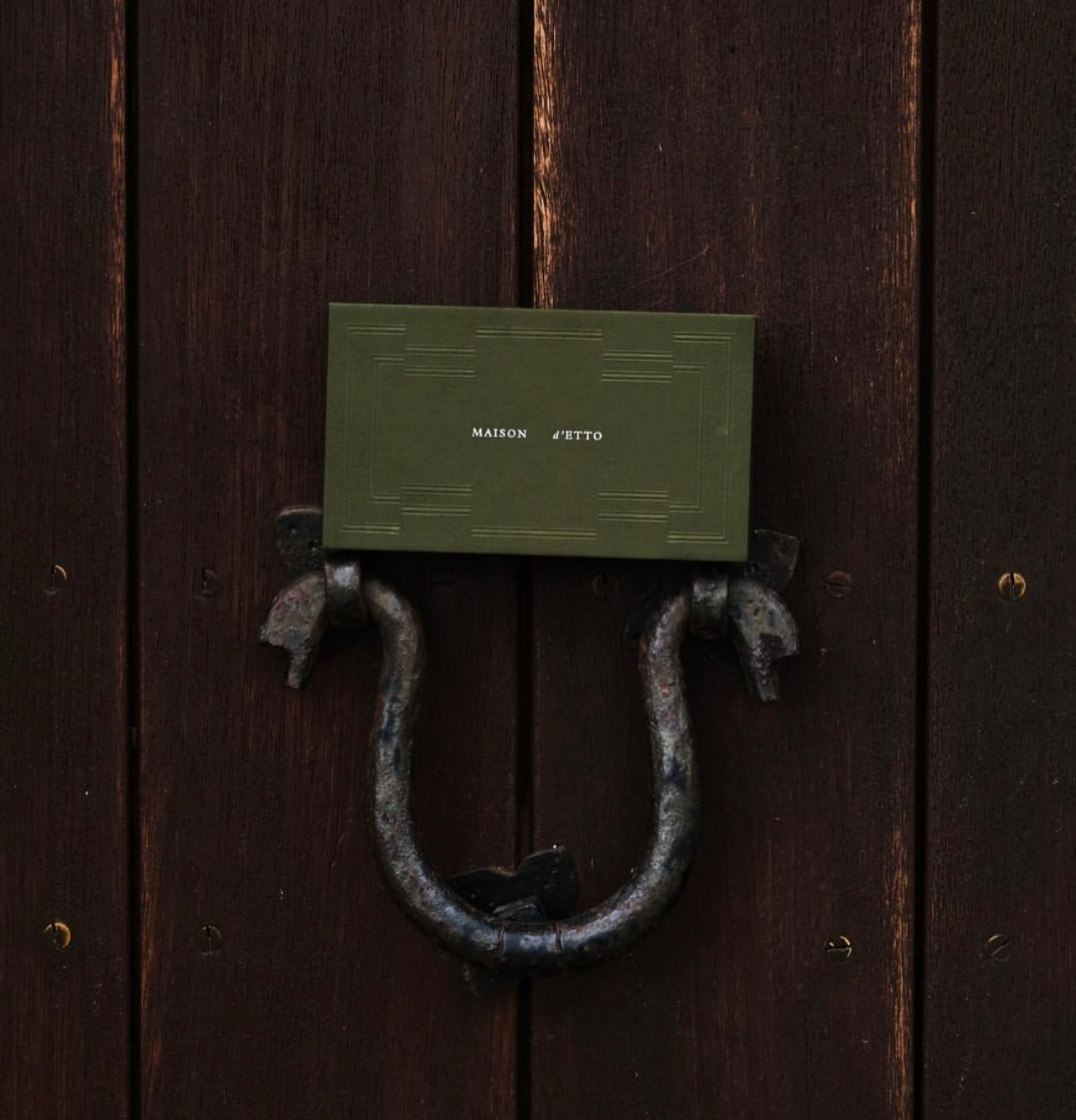 Maison d’ETTO Canaan Candle