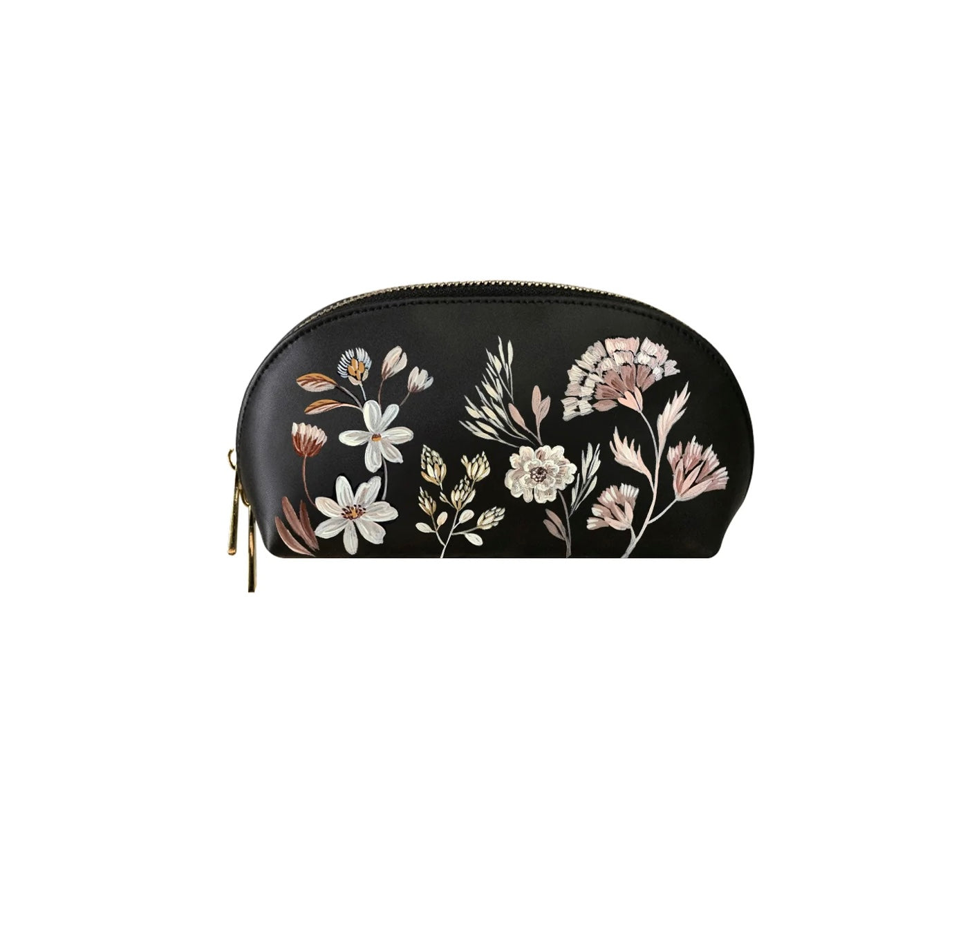 Alepel Mocha Mousse Black Makeup Bag